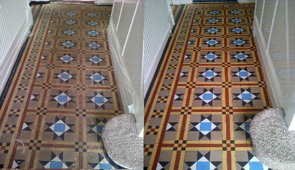 Victorian and minton floor cleanng
