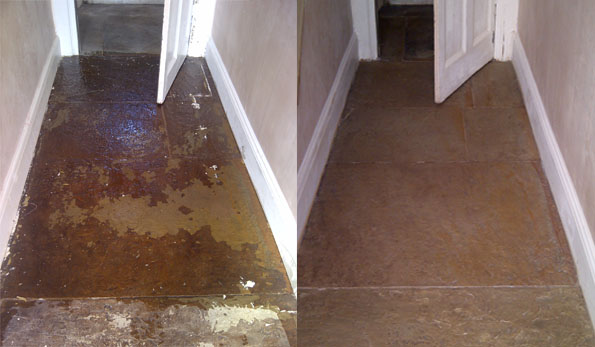 flagstone cleaning ans restoration
