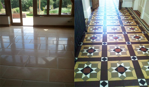 stone floor cleaning Nottinghamshire Derbyshire